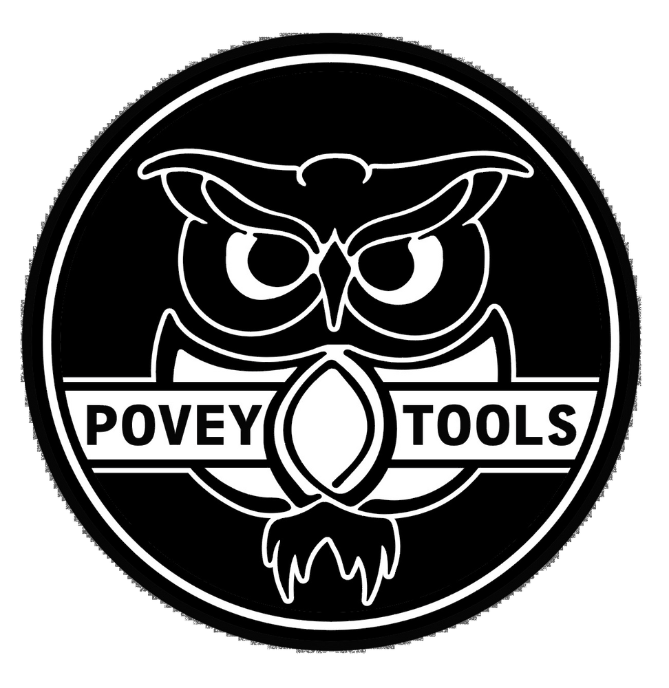 The Owl, which represents Povey Tools brand logo.